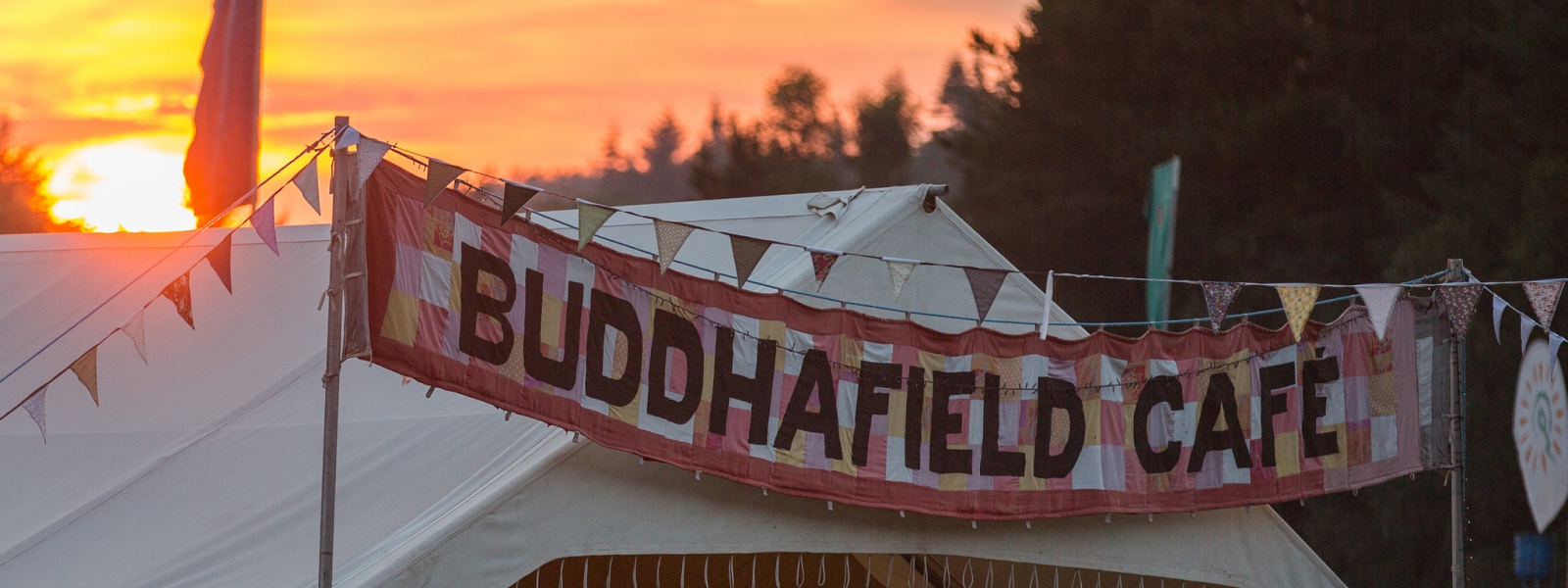 Buddhafield Cafe Tent